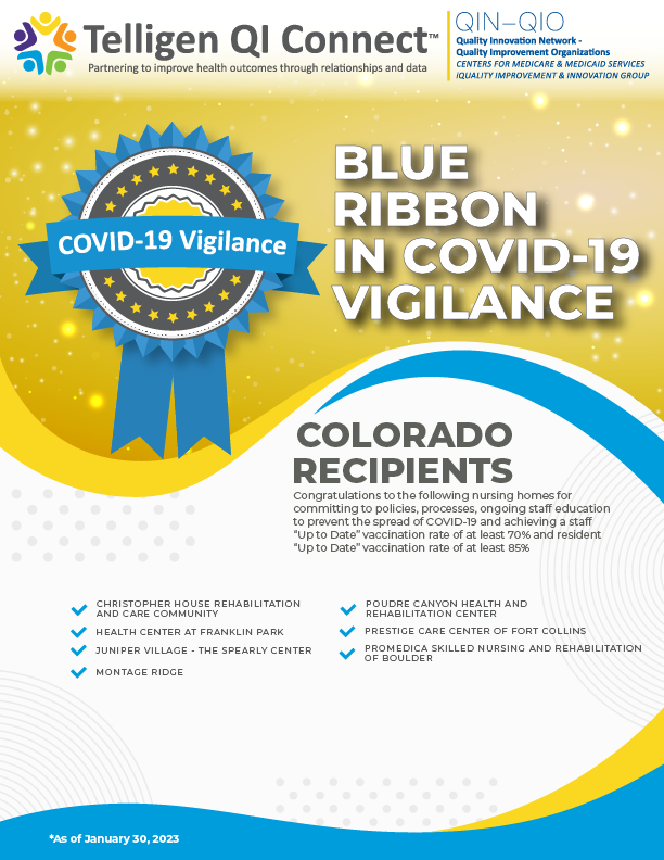Colorado Blue Ribbon Recipients 