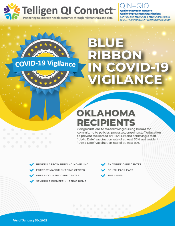Oklahoma Blue Ribbon Recipients